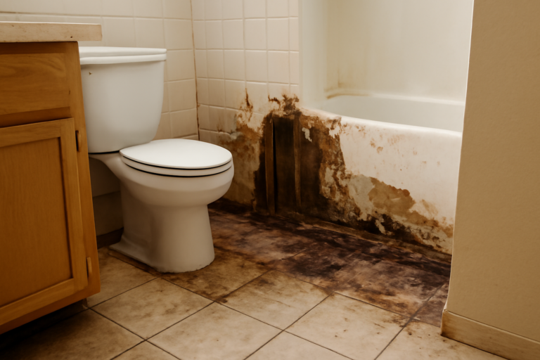 Bathroom Water Damage Restoration
