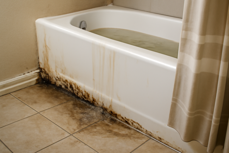 Bathtub Overflow Water Removal