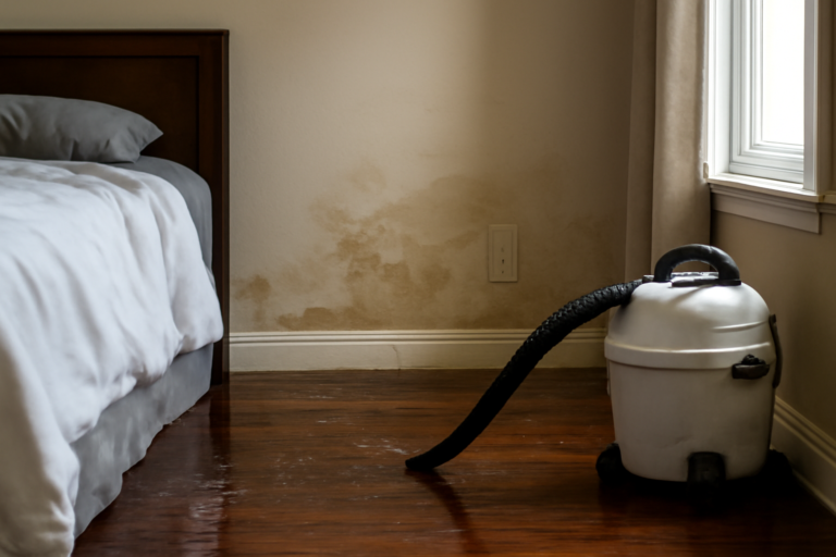 Bedroom Water Removal