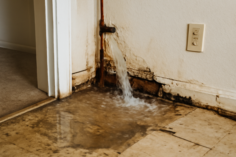 Burst Pipe Water Removal