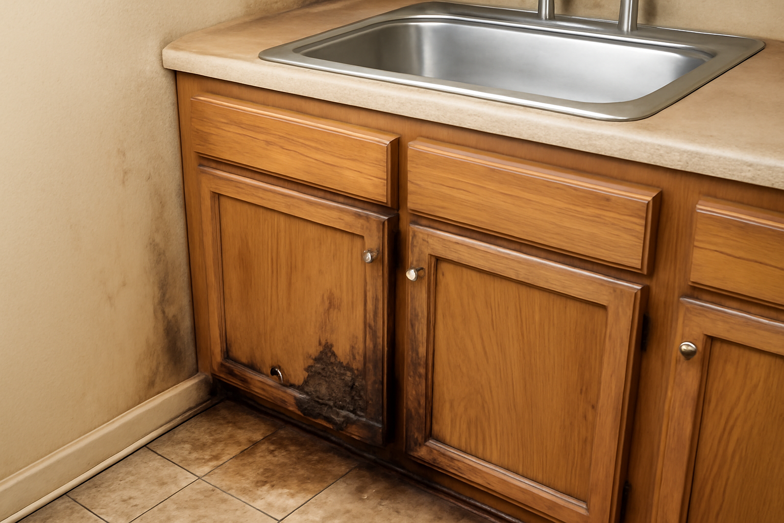 Cabinet Water Damage Repair in Bryson City, NC