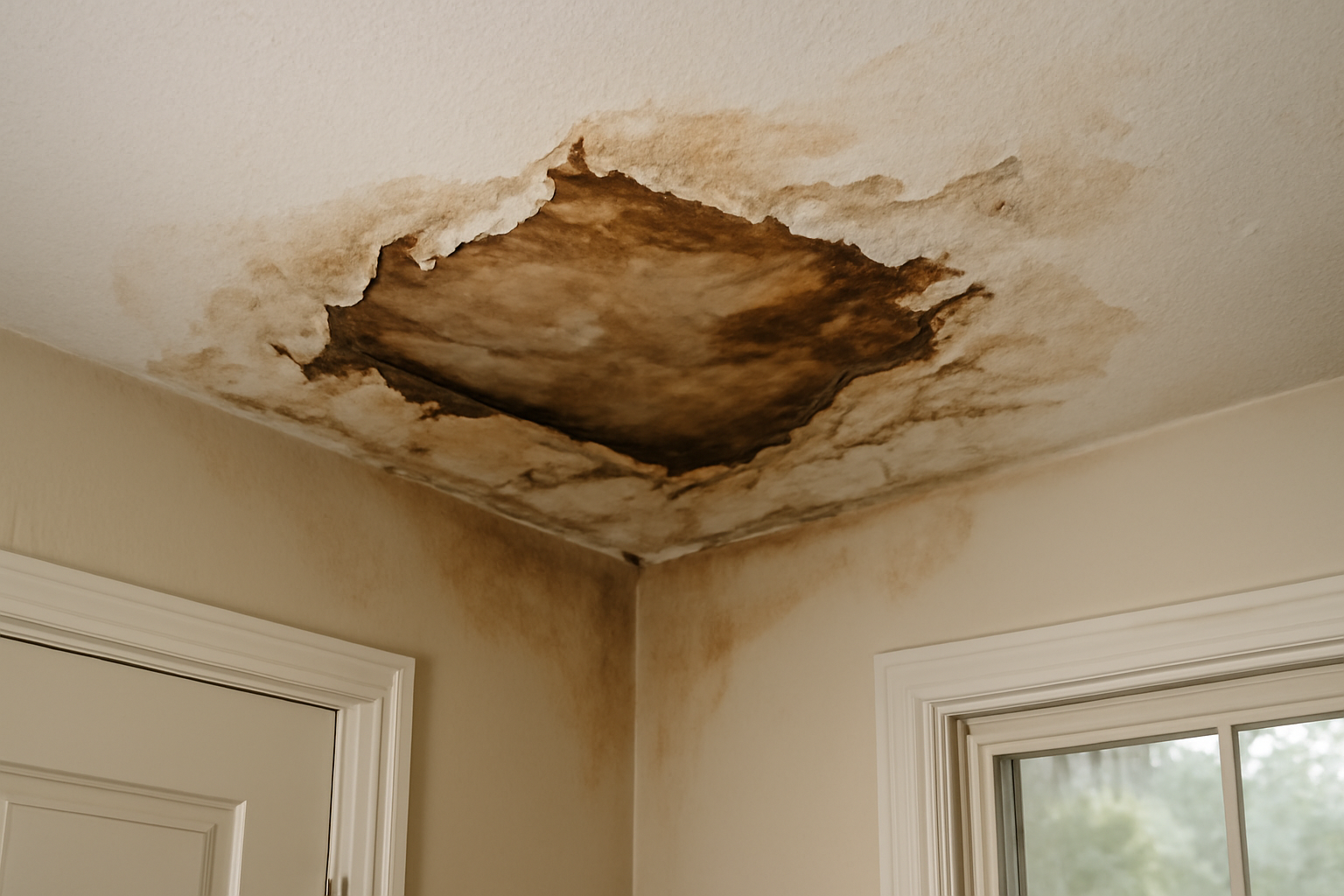 Ceiling Water Damage Repair in Candler, NC