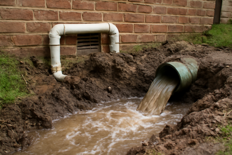 Clogged Drain Water Removal