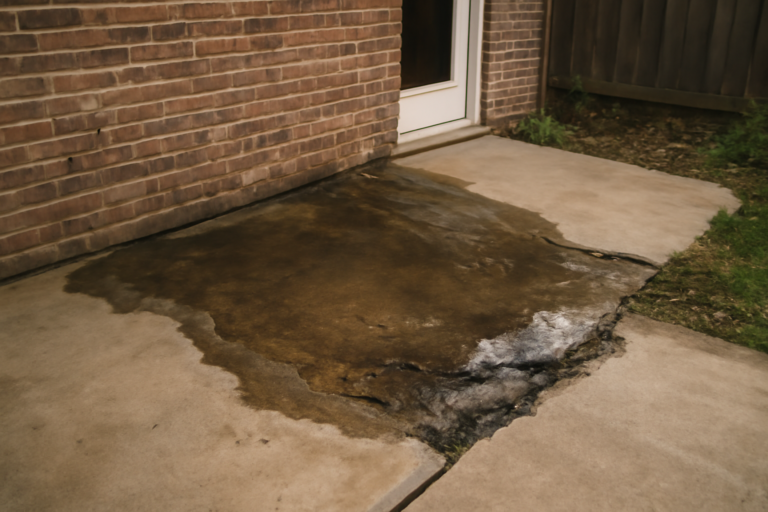 Concrete Slab Water Extraction
