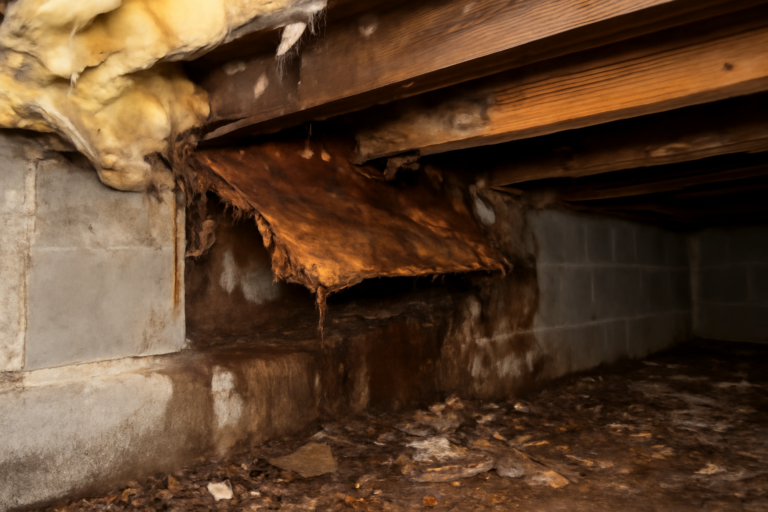 Crawl Space Water Damage Repair