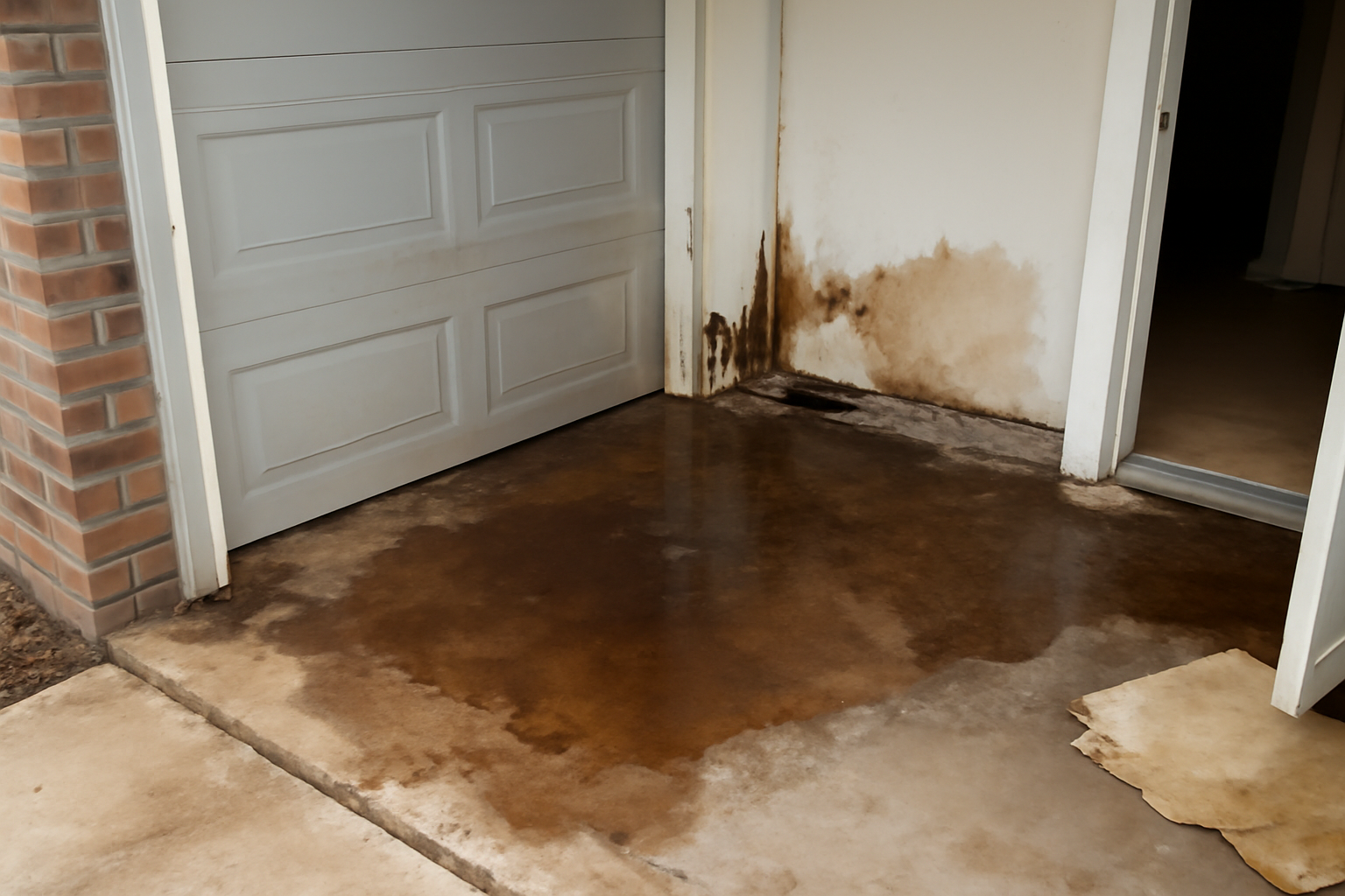 Garage Water Damage Cleanup in Canton, NC