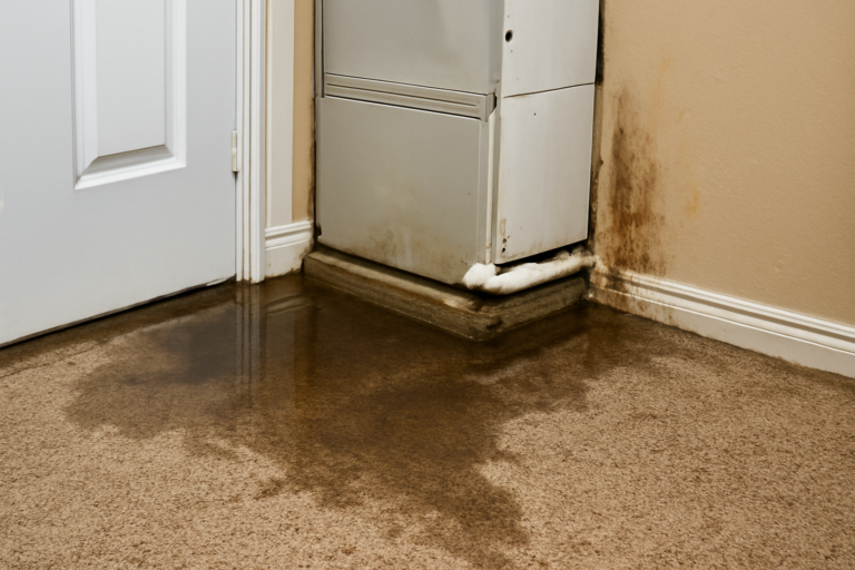 HVAC Leak Water Removal