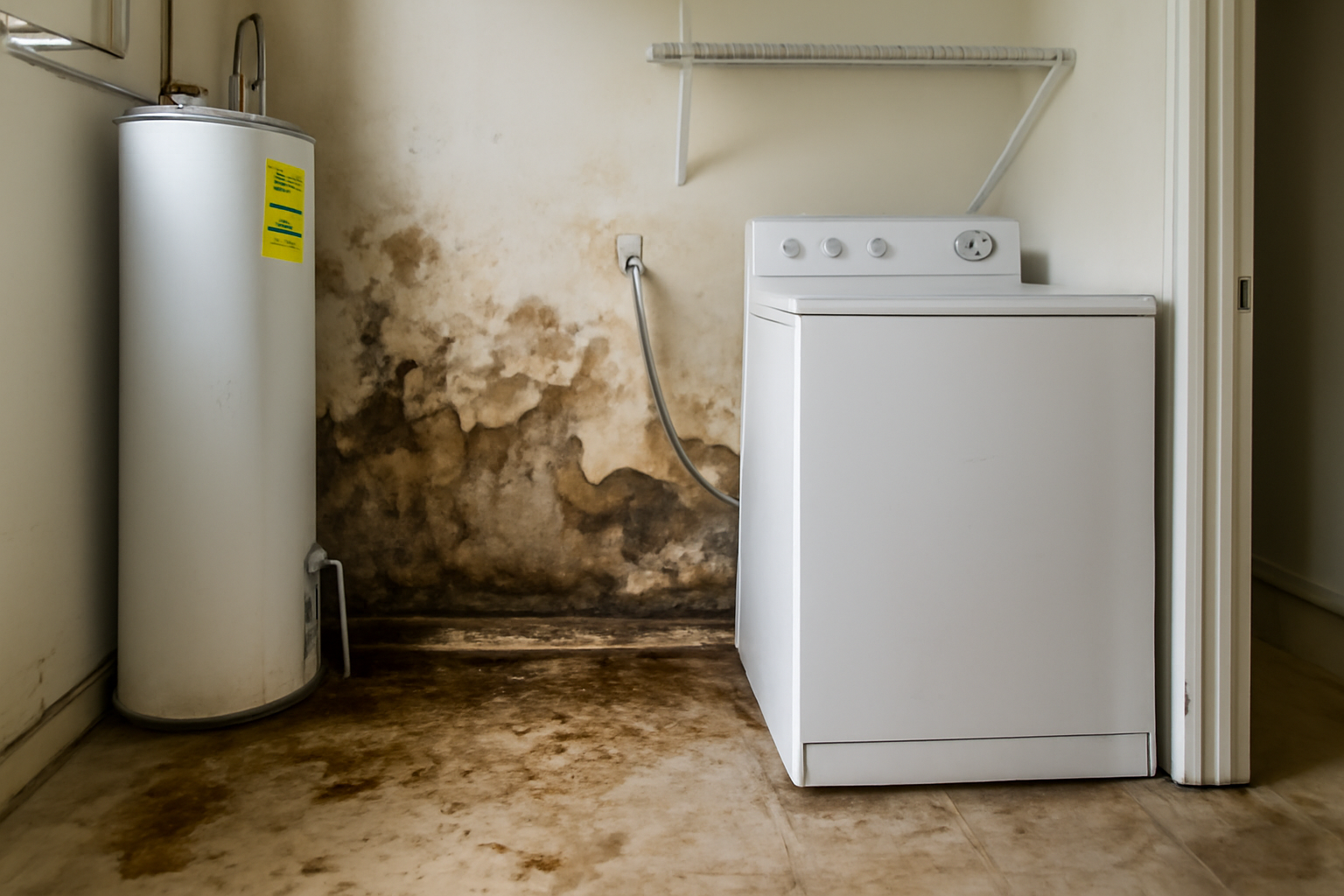 Laundry Room Water Damage Restoration in Bryson City, NC