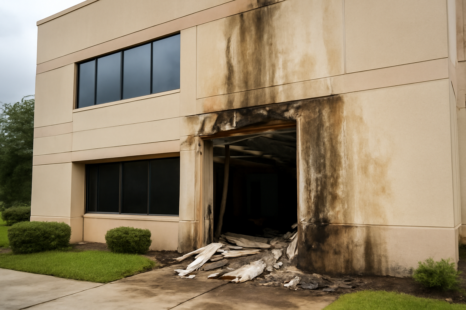 Office Building Water Damage Restoration in Boone, NC