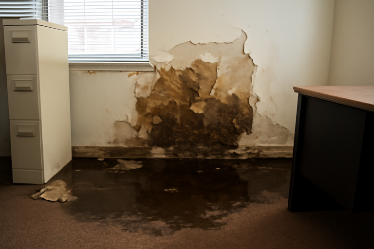 Office Building Water Extraction