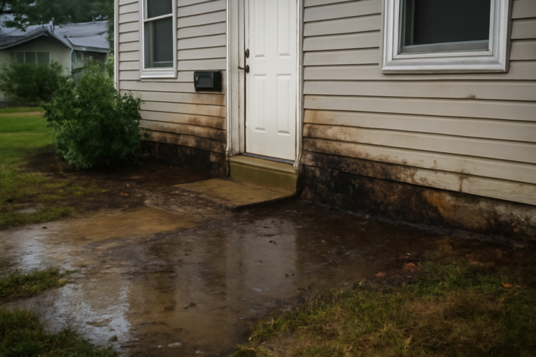 Septic Tank Backup Water Removal