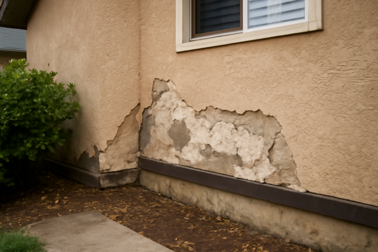 Stucco Water Damage Repair