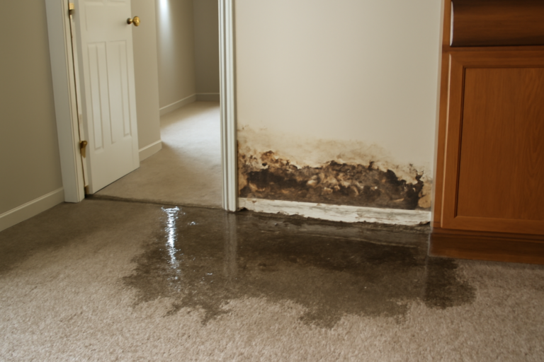 Supply Line Break Water Removal