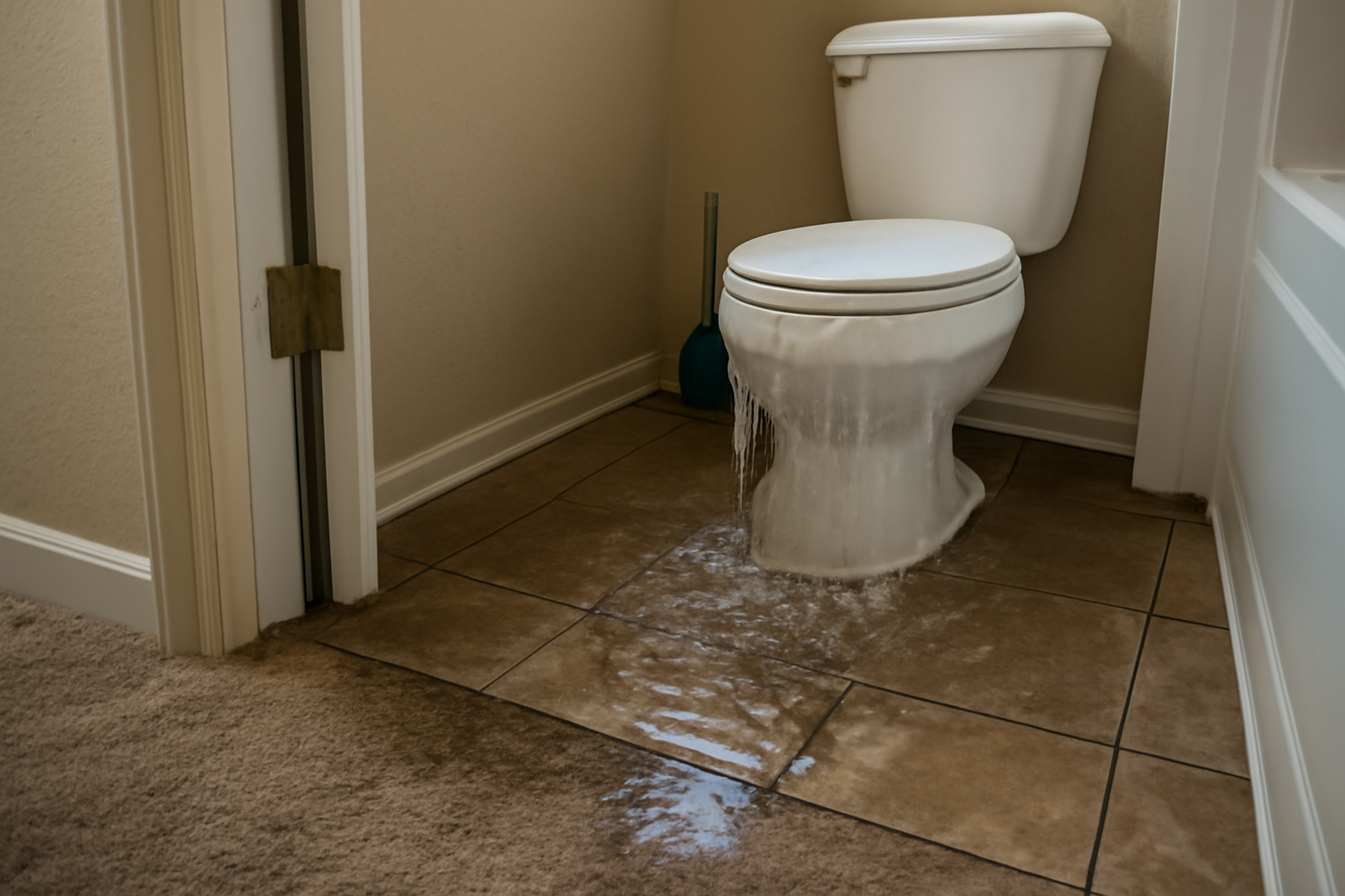 Toilet Overflow Water Removal in Dillsboro, NC