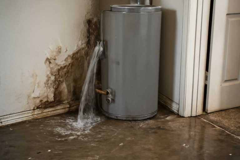 Water Heater Burst Water Removal