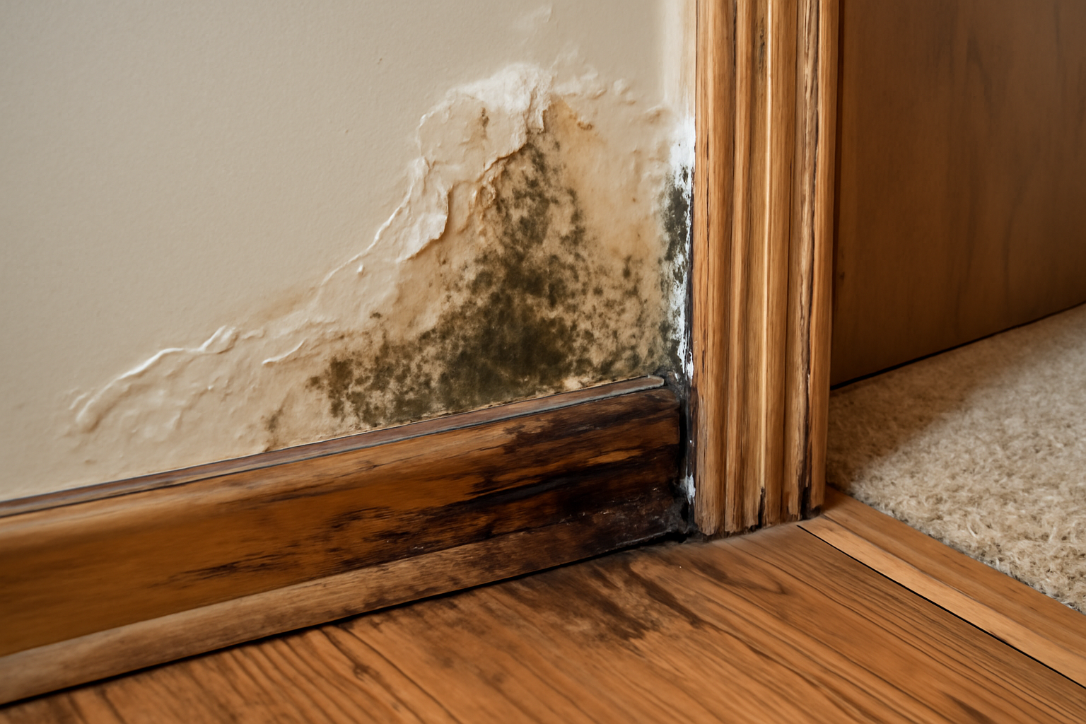 Wood Trim Water Damage Restoration in Cherokee, NC